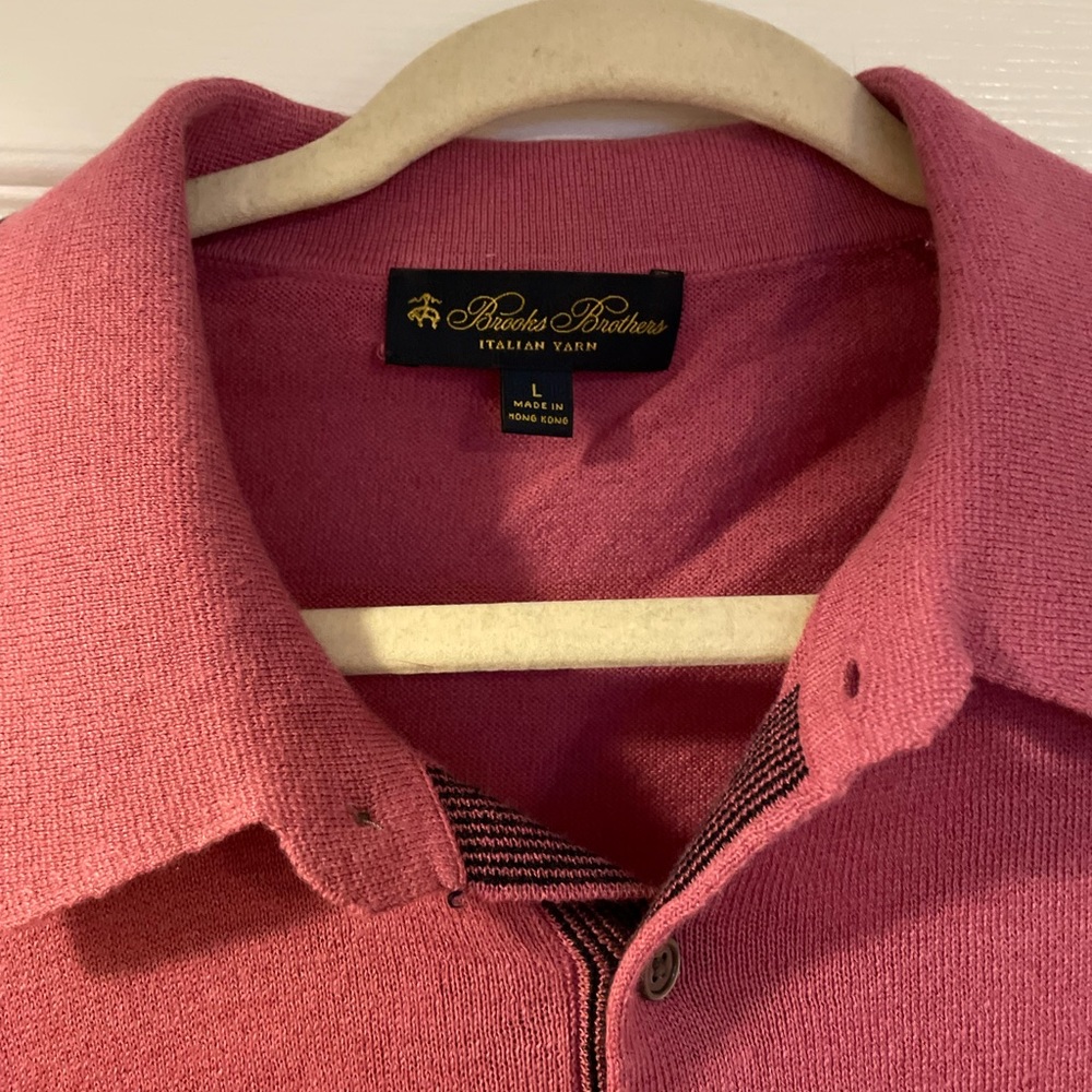 Men’s Brooks Brother shirt sleeve polo